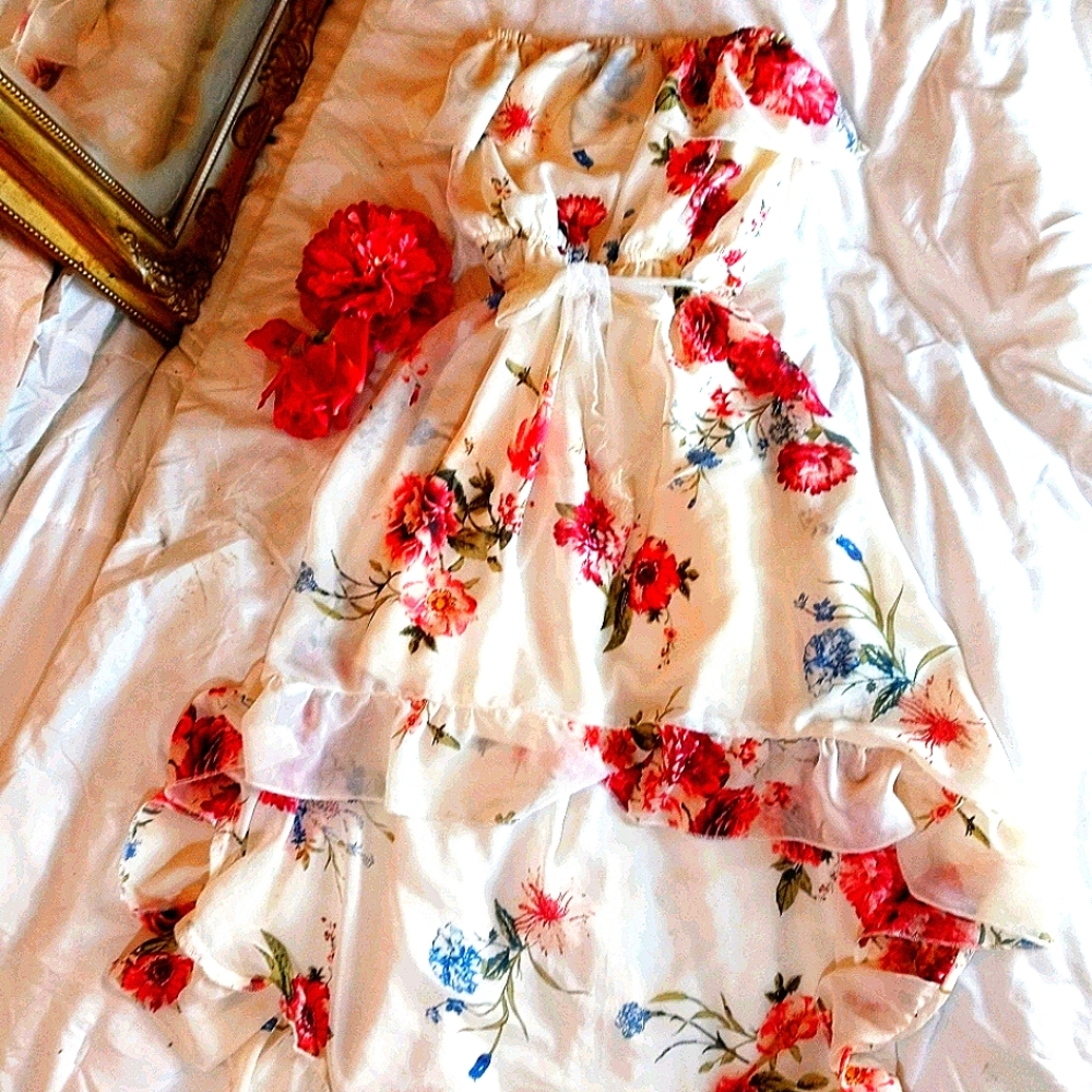 Beautiful rue21 strapless asymmetrical dress mediu